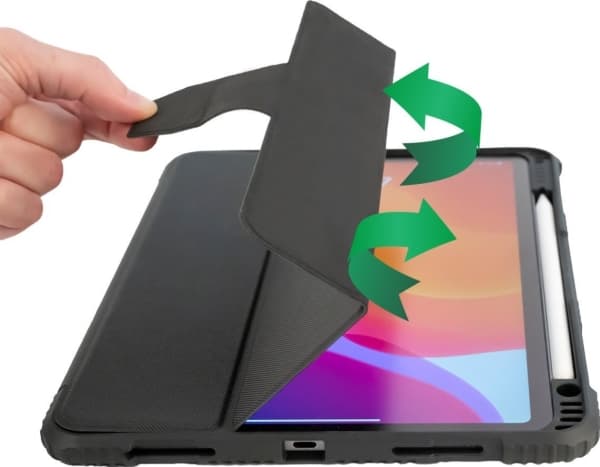 4smarts 458787, Flip case, Apple, iPad 10.2 9th Gen.(2021)/A2603,A2604 iPad 10.2 8th Gen.(2020)/A2270,A2428 A2429,A2430 iPad 10.2..., 25,9 cm (10.2")
