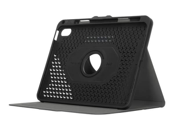 Targus VersaVu - Vikbart fodral för surfplatta - 360 graders rotation - polyuretan, termoplastisk polyuretan (TPU) - svart - 10.9" - för Apple 10.9-i