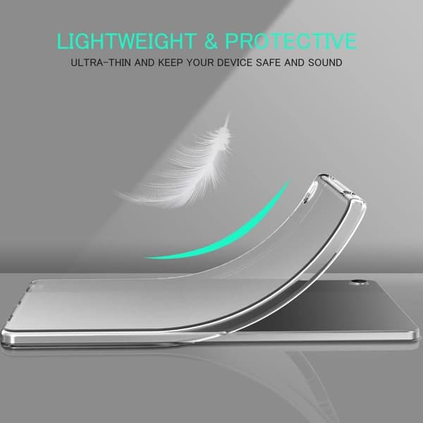 Lenovo Tab M10 Plus (Gen 3) - TPU-deksel Frostet Gjennomsiktig
