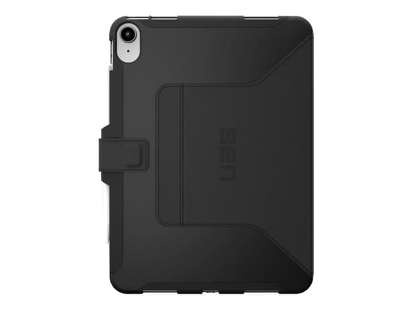 UAG Rugged Case for iPad 10.9 (10th Gen, 2022) - Scout Folio Black - Skjermdeksel for nettbrett - termoplast-polyuretan (TPU) - svart - 10.9" - for A