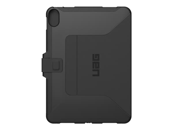 UAG Rugged Case for iPad 10.9 (10th Gen, 2022) - Scout Folio Black - Skjermdeksel for nettbrett - termoplast-polyuretan (TPU) - svart - 10.9" - for A
