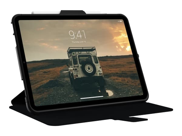UAG Rugged Case for iPad 10.9 (10th Gen, 2022) - Scout Folio Black - Skjermdeksel for nettbrett - termoplast-polyuretan (TPU) - svart - 10.9" - for A
