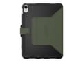 Miniatyrbild 4 av 5: UAG Rugged Case for iPad 10.9 (10th Gen, 2022) - Scout Folio Black/Olive - Skärmskydd för surfplatta - termoplastisk polyuretan (TPU) - svart, oliv -