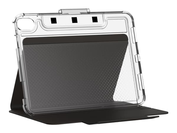 [U] Protective Case for iPad 10.9" (10th, Gen) Lucent- Black/Ice - Skärmskydd för surfplatta - polykarbonat - svart, genomskinlig - för Apple 10.9-in
