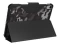 Miniatyrbilde 4 av 5: UAG Rugged Case for iPad 10.9 (10th Gen, 2022) - Plyo SE Midnight Camo - Lommebok for nettbrett - robust - svart midnattskamu - 10.9" - for Apple 10.