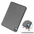 Miniatyrbild 6 av 9: iPad 10.9 2022 (10th gen) Fodral Tri-fold Grå