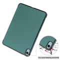 Miniatyrbild 6 av 9: iPad 10.9 2022 (10th gen) Fodral Tri-fold Grön