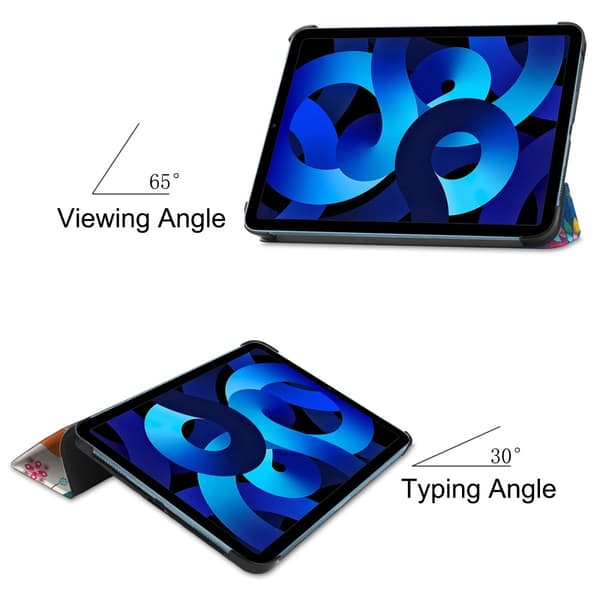 iPad 10.9 2022 (10th gen) Fodral Tri-fold Fjäril