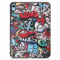 Miniatyrbild 9 av 10: iPad 10.9 2022 (10th gen) Fodral Tri-fold Graffiti