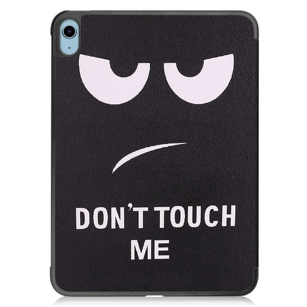 iPad 10.9 2022 (10th gen) Fodral Tri-fold Don't Touch Me