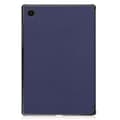 Miniatyrbild 9 av 9: Samsung Galaxy Tab A8 10.5 Fodral Tri-fold Mörkblå