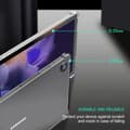 Miniatyrbild 3 av 7: Skal Samsung Galaxy Tab A8 10.5 TPU Transparent