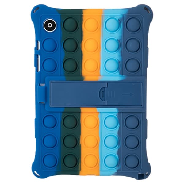 Samsung Galaxy Tab A8 10.5 Skal Pop It Fidget Multiblå