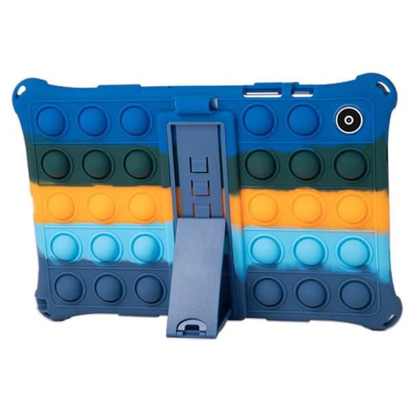 Samsung Galaxy Tab A8 10.5 Skal Pop It Fidget Multiblå