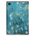 Miniatyrbild 8 av 8: Samsung Galaxy Tab A8 10.5 Fodral Tri-fold Körsbärsblommor