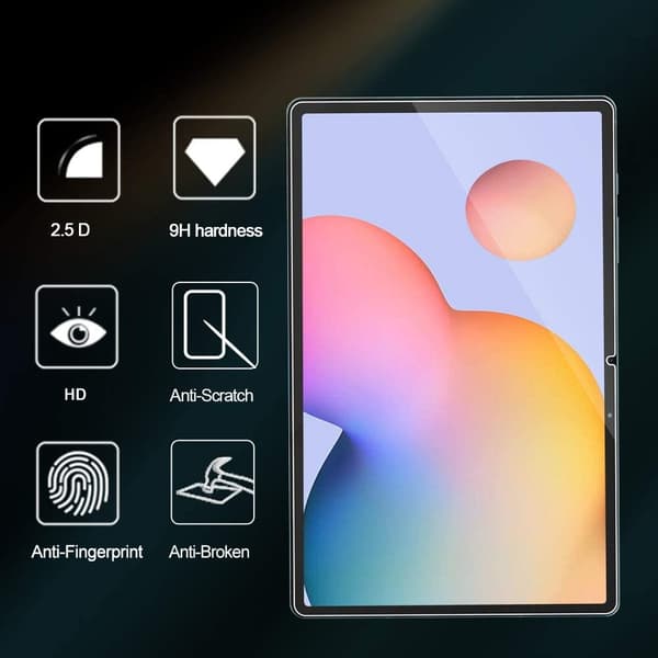 Skärmskydd Samsung Galaxy Tab S7 Plus/S8 Plus 12.4 Härdat Glas 0.3mm