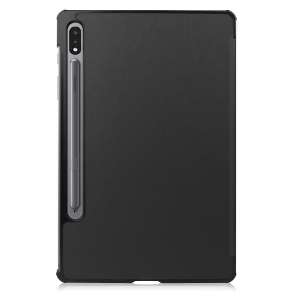 Samsung Galaxy Tab S7/S8 Fodral Tri-fold Svart