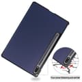 Miniatyrbild 7 av 9: Samsung Galaxy Tab S7/S8 Fodral Tri-fold Mörkblå