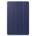 Miniatyrbild 9 av 9: Samsung Galaxy Tab S7/S8 Fodral Tri-fold Mörkblå