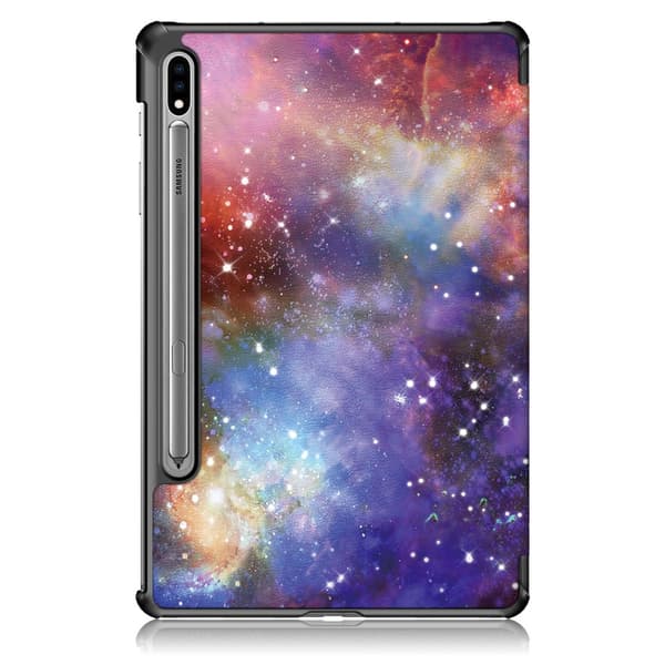 Samsung Galaxy Tab S7/S8 Fodral Tri-fold Stjärnhimmel