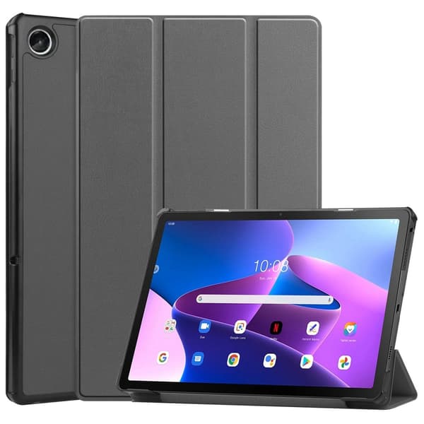 Lenovo Tab M10 Plus (3rd gen) Fodral Tri-fold Grå