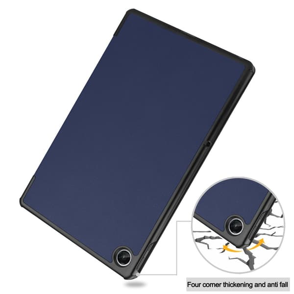 Lenovo Tab M10 Plus (3rd gen) Fodral Tri-fold Mörkblå