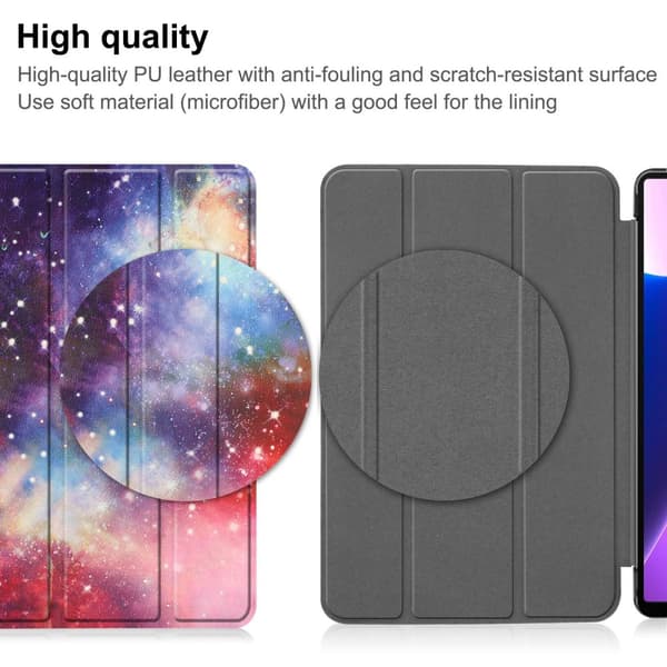 Lenovo Tab M10 Plus (3rd gen) Fodral Tri-fold Stjärnhimmel