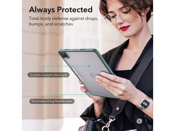 Etui na tablet ESR ESR ASCEND HYBRID IPAD PRO 12.9 2021 / 2022 FOREST GREEN