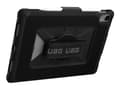 Miniatyrbilde 5 av 5: UAG Metropolis Series Rugged Case for iPad 10.9 (10th Gen, 2022) - Metropolis w Handstrap Black - Baksidedeksel for nettbrett - svart - 10.9" - for A