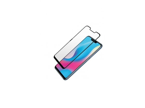 Insmat Exclusive Brilliant - Skjermbeskyttelse for mobiltelefon - full skjerm - 2.5D - glass - rammefarge svart - for Nokia G60 5G