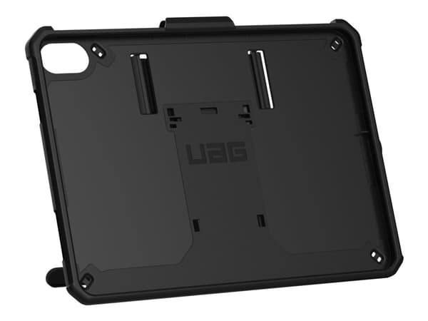 UAG Rugged Case for iPad 10.9 (10th Gen, 2022) - Scout w HS & KS Black - Baksidesskydd för surfplatta - termoplastisk polyuretan (TPU) - svart - 10.9