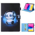 Miniatyrbild 1 av 6: Apple iPad 10.9 2022 Vikbart fodral korthållare - Panda / Musik