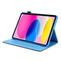 Pikkukuva 6 / 6: iPad 10.9 (2022) tablettikotelon kansi taitettava jalusta - punainen ananas
