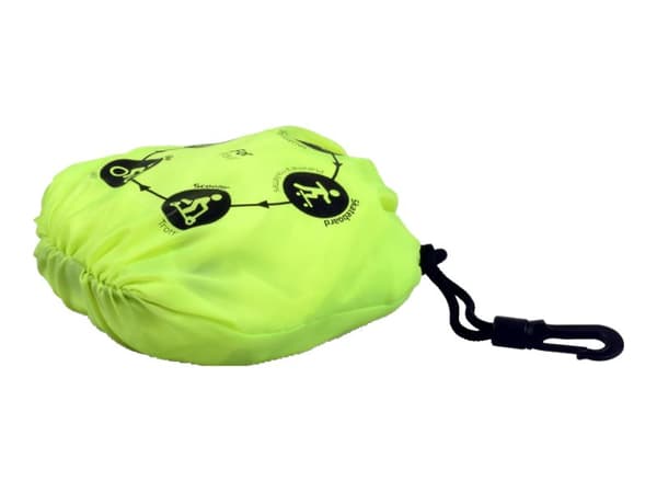 PORT Be VISIBL - Notebook carrying backpack rain cover - gul