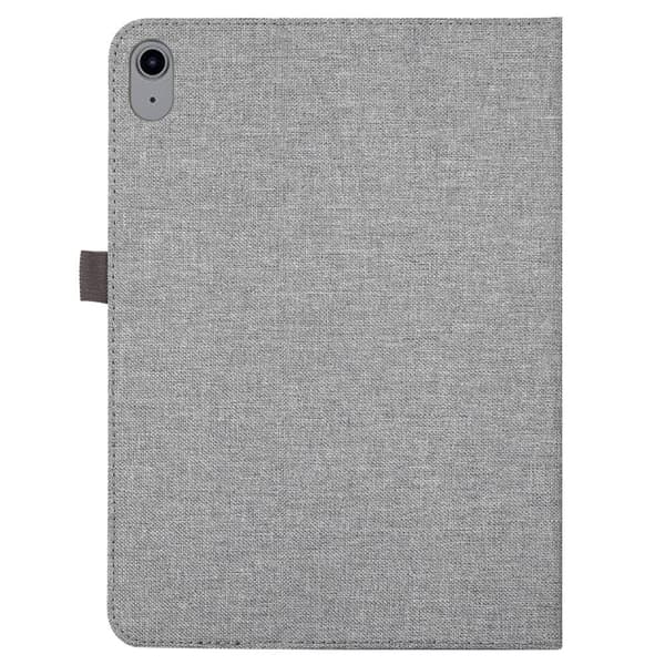iPad 10.9 (2022) -tablettikotelon kankaan rakenne - harmaa