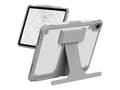 Miniatyrbilde 3 av 5: UAG Scout Healtcare Series Case for iPad 10.9 (10th Gen, 2022) - Scout w HS & KS Healthcare White/Gray - Baksidedeksel for nettbrett - med stativ og