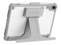 Miniatyrbilde 5 av 5: UAG Scout Healtcare Series Case for iPad 10.9 (10th Gen, 2022) - Scout w HS & KS Healthcare White/Gray - Baksidedeksel for nettbrett - med stativ og