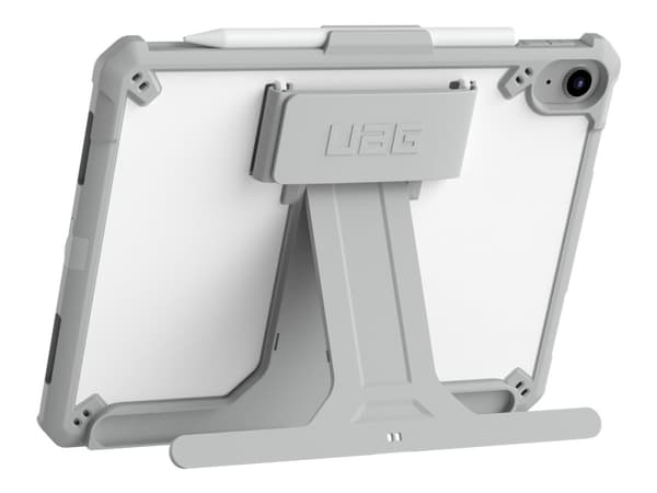 UAG Scout Healtcare Series Case for iPad 10.9 (10th Gen, 2022) - Scout w HS & KS Healthcare White/Gray - Baksidedeksel for nettbrett - med stativ og