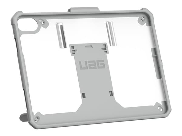 UAG Scout Healtcare Series Case for iPad 10.9 (10th Gen, 2022) - Scout w HS & KS Healthcare White/Gray - Baksidedeksel for nettbrett - med stativ og