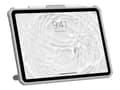 Miniatyrbilde 1 av 5: UAG Scout Healtcare Series Case for iPad 10.9 (10th Gen, 2022) - Scout w HS & KS Healthcare White/Gray - Baksidedeksel for nettbrett - med stativ og
