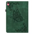 Miniatyrbillede 6 af 11: Til iPad 10.9 (2022) Tabletetui Cover Buterfly Imprinting - Grøn