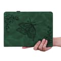 Miniatyrbillede 11 af 11: Til iPad 10.9 (2022) Tabletetui Cover Buterfly Imprinting - Grøn