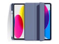 Miniatyrbild 1 av 5: eSTUFF SEATTLE - Vikbart fodral för surfplatta - polyuretan, termoplastisk polyuretan (TPU) - lila - för Apple 10.9-inch iPad (10:e generation)