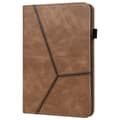 Miniatyrbillede 6 af 11: Til iPad 10.2 (2021)/(2020)/(2019) Almindeligt PU-læder tabletcover