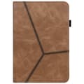 Miniatyrbillede 7 af 11: Til iPad 10.2 (2021)/(2020)/(2019) Almindeligt PU-læder tabletcover