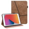 Miniatyrbillede 1 af 11: Til iPad 10.2 (2021)/(2020)/(2019) Almindeligt PU-læder tabletcover