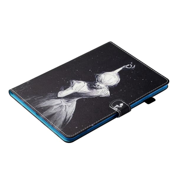 For iPad 10.2 (2021)/(2020)/(2019) Tablet Cover Stand Case - Girl