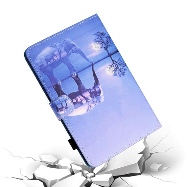 For iPad 10.2 (2021)/(2020)/(2019) Tablet Cover Stand Case - Elephant