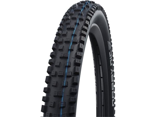 Schwalbe Nobby Nic HS 602, 29", MTB, Slanglöst Ready-däck, Vikt vulst, Allround, Berg, Svart, Blå