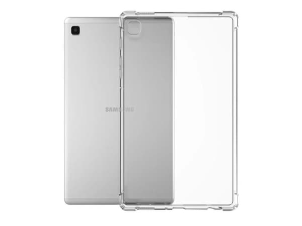 eSTUFF - Tabletin takakuori - lämpömuovautuva polyuretaani (TPU) - kirkas - Samsung Galaxy Tab A7 Lite -puhelimelle